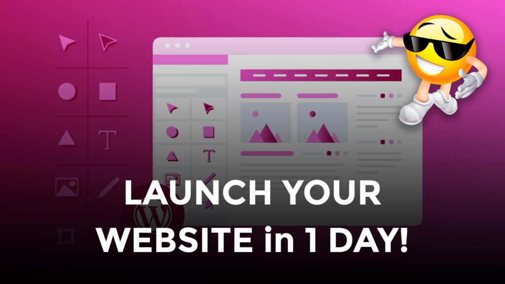 Launch Website in 1 day